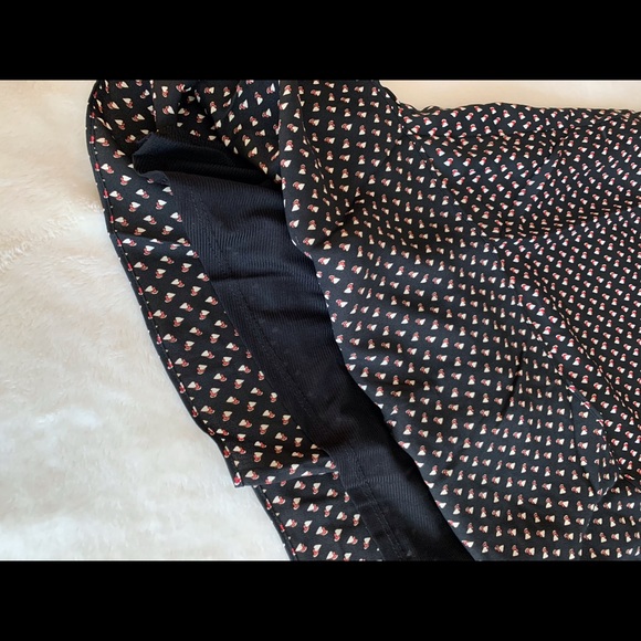 Heart printed  Asymmetrical ruffle dress - Picture 10 of 11